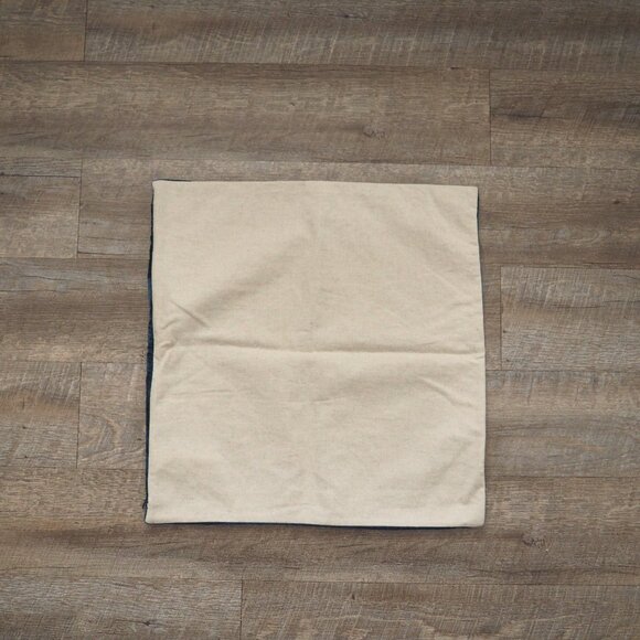 West Elm Regal Blue 20”x20” Lush Velvet Pillow CASE COVER - Picture 4 of 5